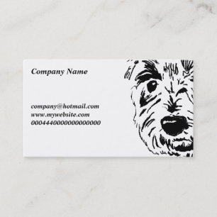 Terrier Face, Company Name, Business Card