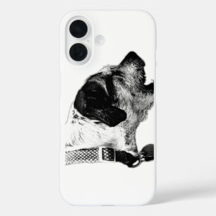 Terrier Mix Energy Burst iPhone Case
