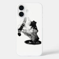Terrier Mix Hydration Art iPhone Case