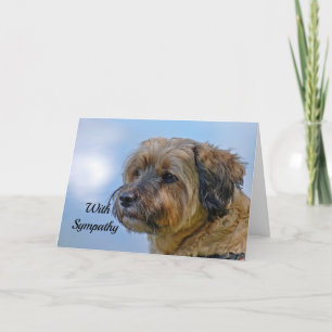 Terrier Sympathy Card