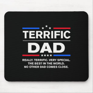 Terrific Dad Funny Donald Trump Fathers Day  Mouse Pad
