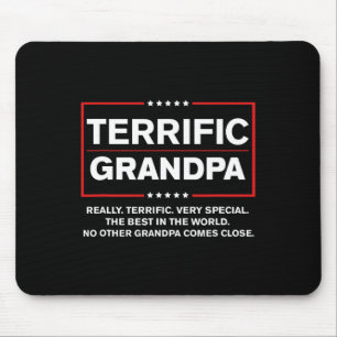 Terrific Grandpa - Funny Donald Trump Campaign Sty Mouse Pad