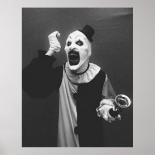 Terrifier art the clown horror poster