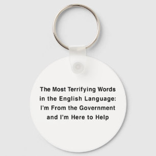 Terrifying Government Keychain