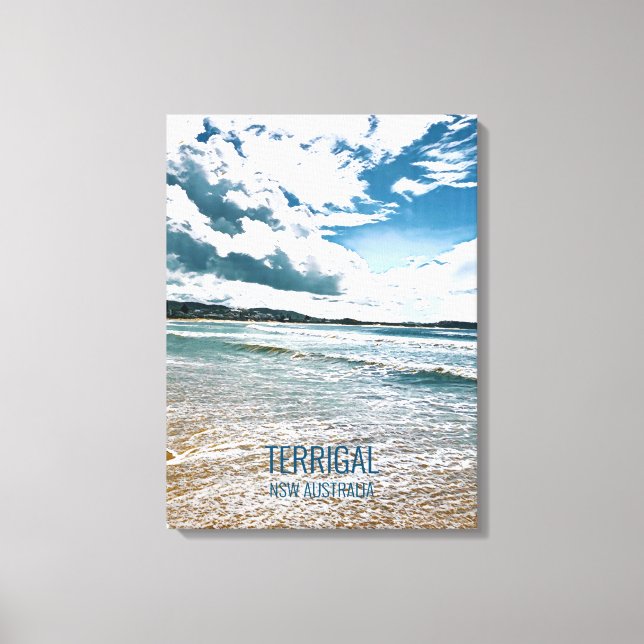 Terrigal Central Coast NSW Australia Canvas Print (Front)