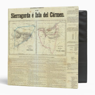 Territorios de Sierragorda e Isla del Carmen Binder