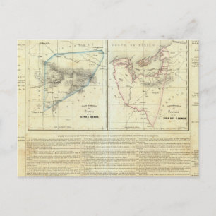 Territorios de Sierragorda e Isla del Carmen Postcard