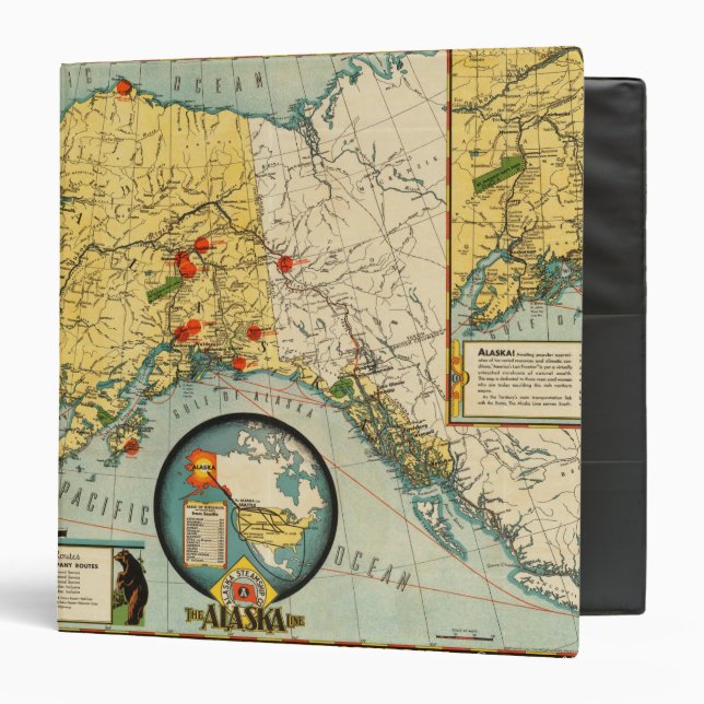 Territory of Alaska Binder (Front/Inside)