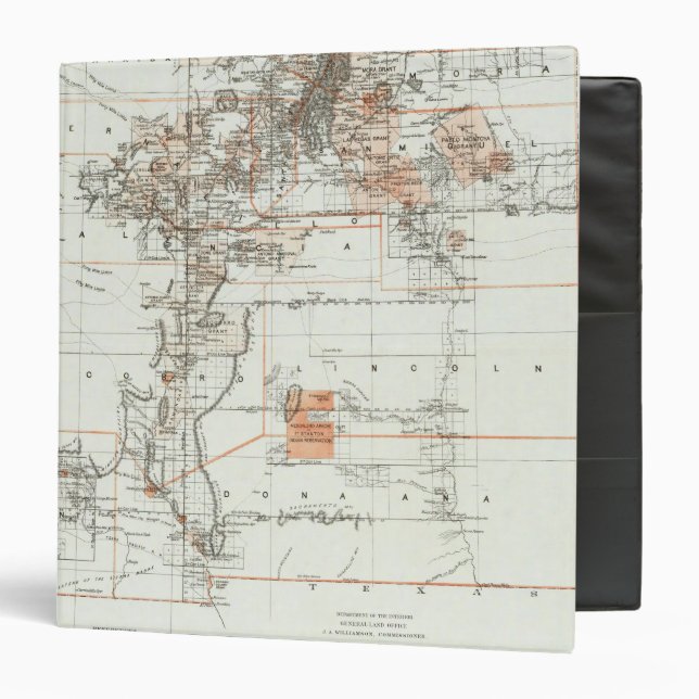 Territory Of New Mexico Binder (Front/Inside)