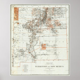Territory Of New Mexico Poster