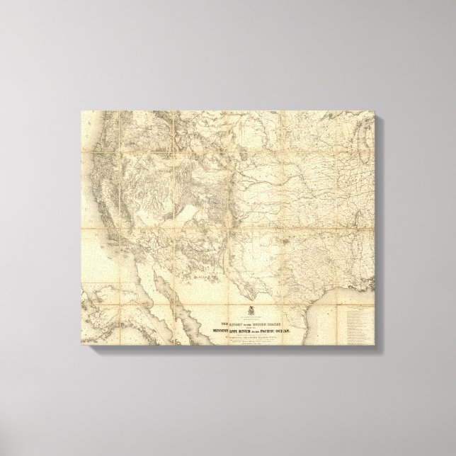 Territory of The United States Canvas Print (Front)