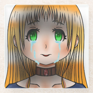 Terror of Lina: Desperate Echoes Glass Coaster