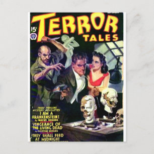 terror tales 5 postcard
