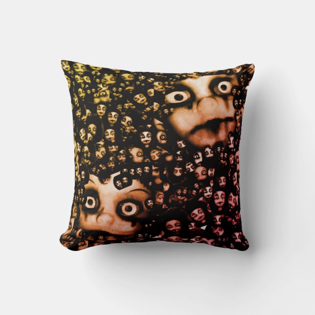 terror twins  throw pillow (Front)