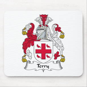 Terry Family Crest Mouse Pad