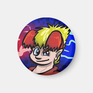 Terry Red and Blue Magnet