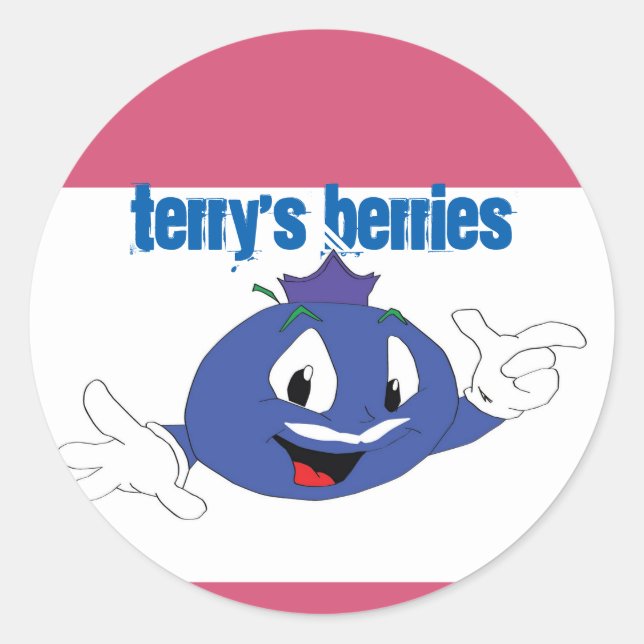 Terry's Berries Sticker 20 Sheet (Front)