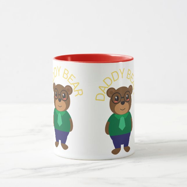 Tesco pudsey bear Daddy bear Mug (Center)