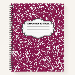 Tesimart Wide Ruled Spiral Composition Notebook