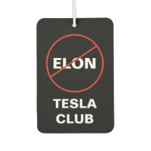 Tesla - ANTI ELON TESLA CLUB - black