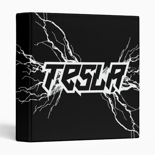 Tesla Binder (Front/Spine)