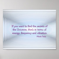 Tesla Citation Energy Metaphysic Poster