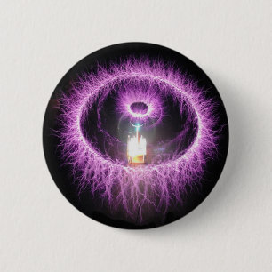 Tesla Coil 2 Inch Round Button