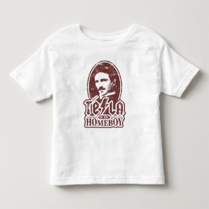 Tesla Is My Homeboy Toddler T-shirt
