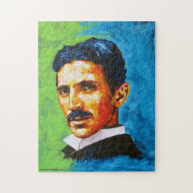 Tesla Jigsaw Puzzle (Vertical)