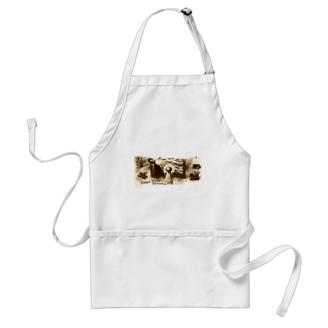 Tesla Letterhead Standard Apron (Front)