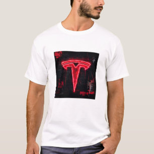 Tesla Logo Art T-Shirt