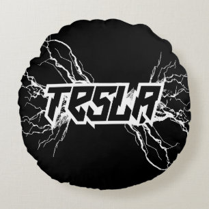 Tesla Round Pillow
