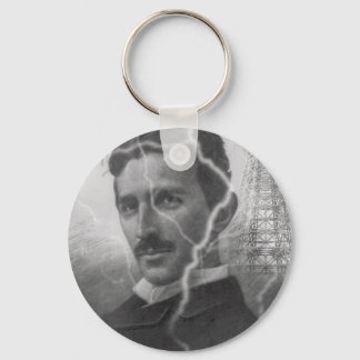 Tesla, The Lightning Man Keychain