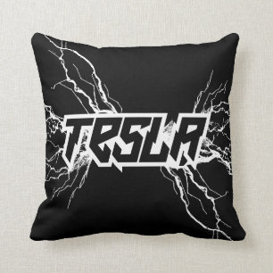 Tesla Throw Pillow