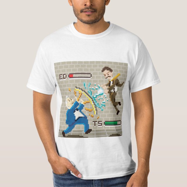 Tesla vs Edison T-Shirt (Front)