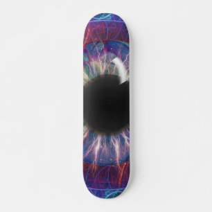 Tesla's Eye Skateboard Deck