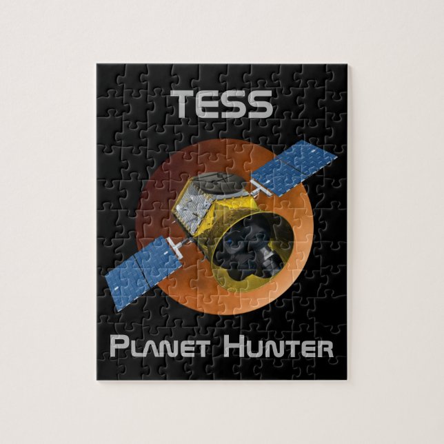 TESS Planet Hunter Spacecraft Jigsaw Puzzle (Vertical)