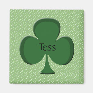 Tess Shamrock Magnet