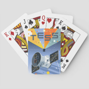 Tess Space Telescope Poster. Playing Cards