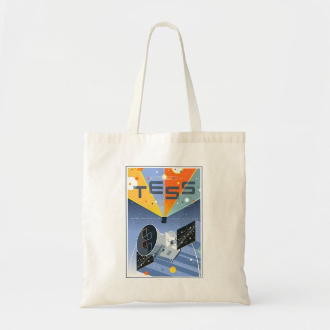 Tess Space Telescope Poster. Tote Bag (Front)