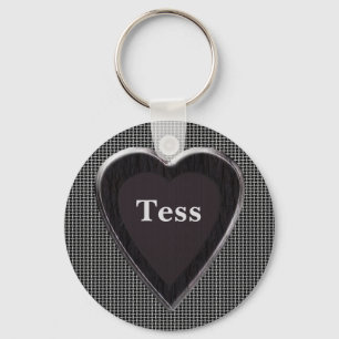 Tess Stole My Heart Keychain