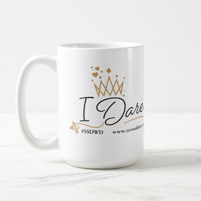 Tessa Dare, "I Dare" Mug (Left)
