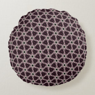 Tessellated Quilt  Round Pillow