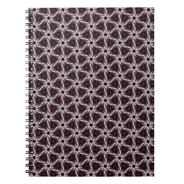 Tessellated Quilt Spiral Notebook (Front)