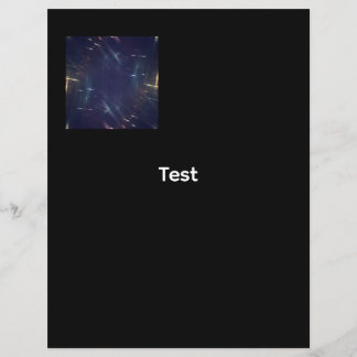 TEST 2 FLYER