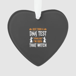 Test ADN sorcière drôle Halloween Graphique