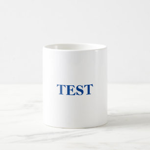 Test Blue Mug