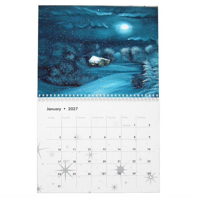 TEST CALENDAR (Jan 2027)