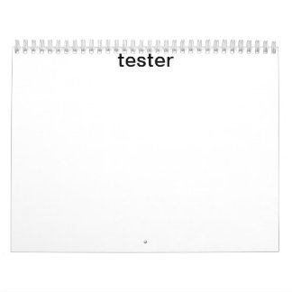 test calendar
