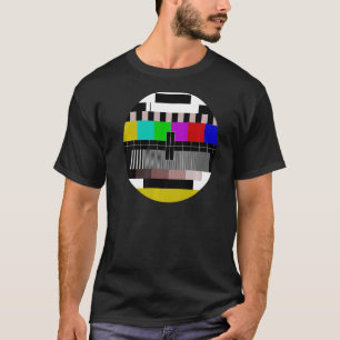 Test Card Test Pattern Test Image TV Retro T-Shirt
